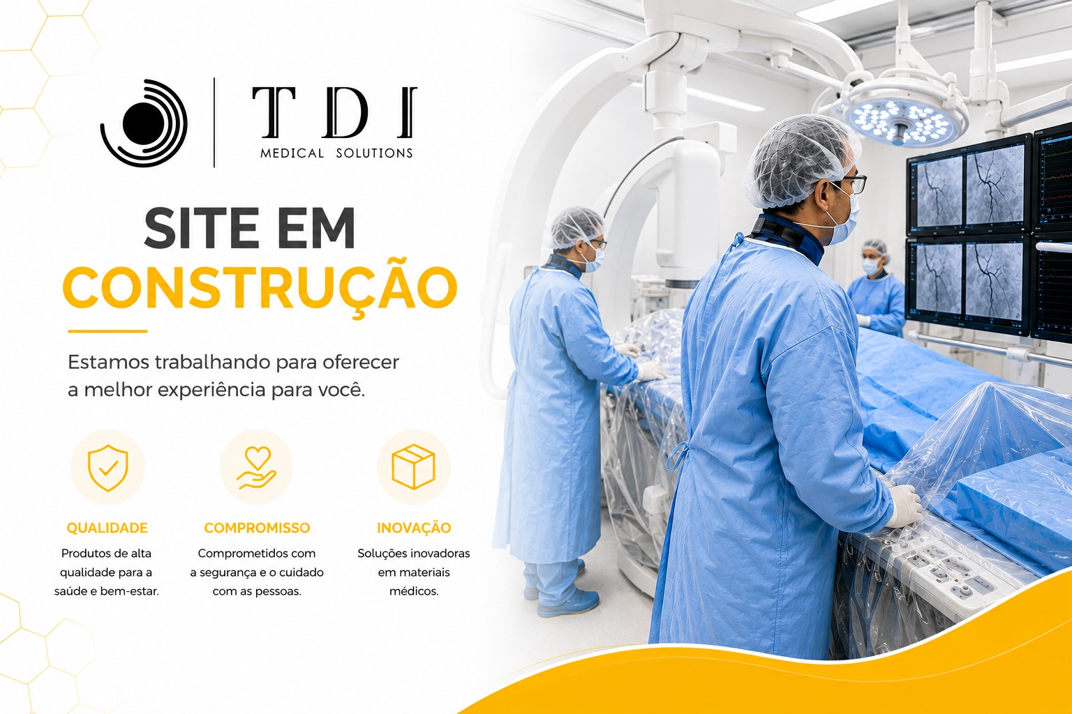 TDI Medical Solutions - Site em Construção